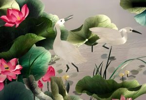 Read more about the article 蜀繡又稱川繡，構圖疏朗、渾厚圓潤、色彩明快，影象細膩而生動